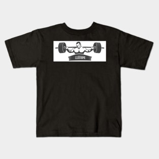 Powerlifting Athletic Logo Kids T-Shirt